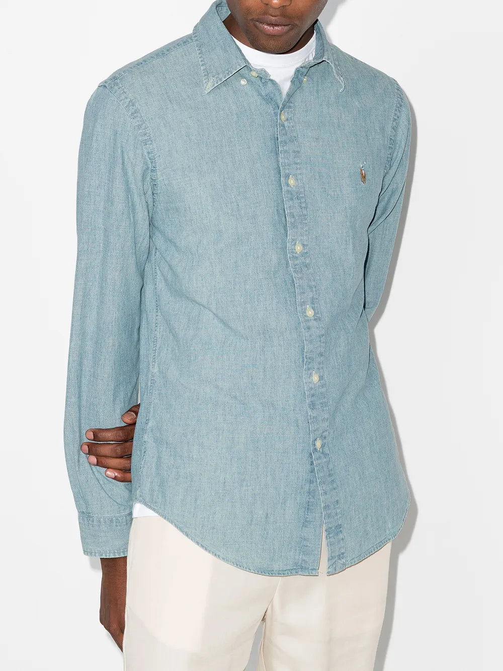 Custom Fit Denim Shirt